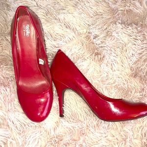 Red heels! Size 8